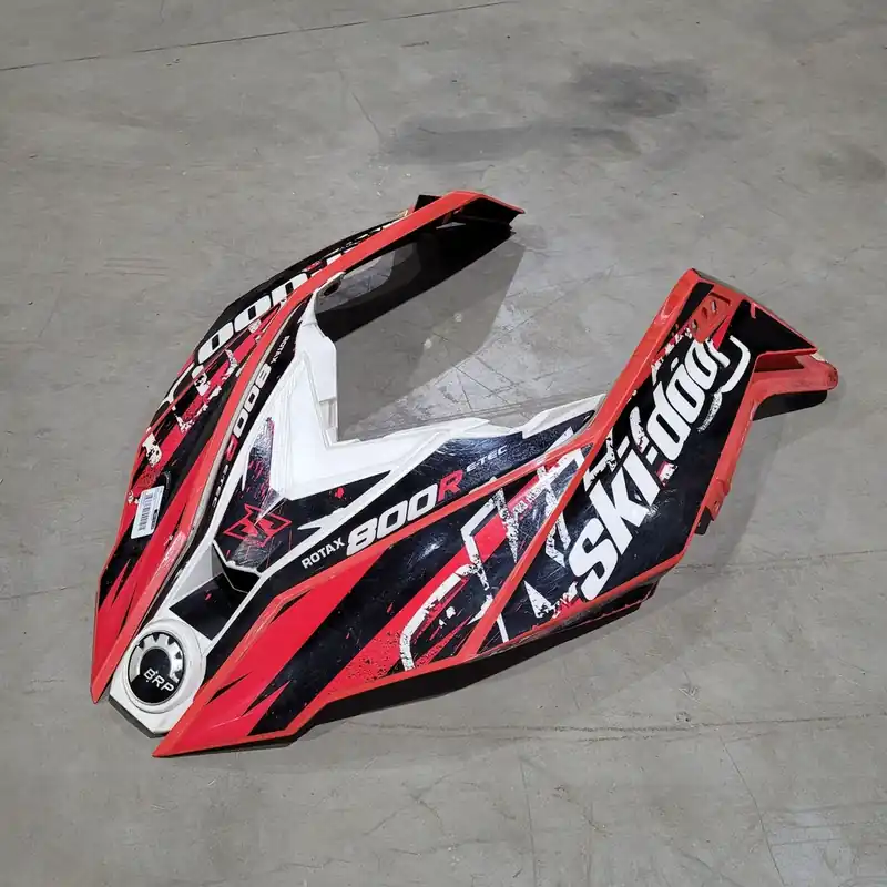 White, Center Hood Package Blizzard Gros Lot